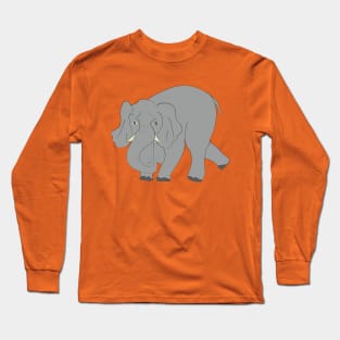 Big elephant Long Sleeve T-Shirt